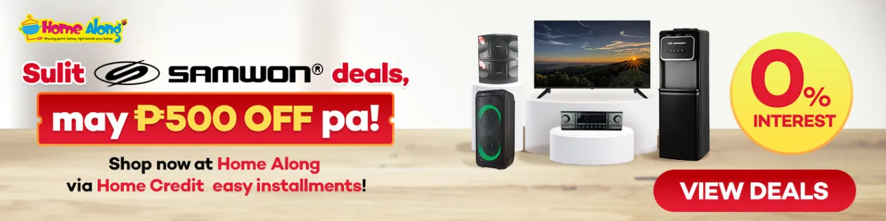 Banner showing Home Along Samwon Deals at shoppingmall.