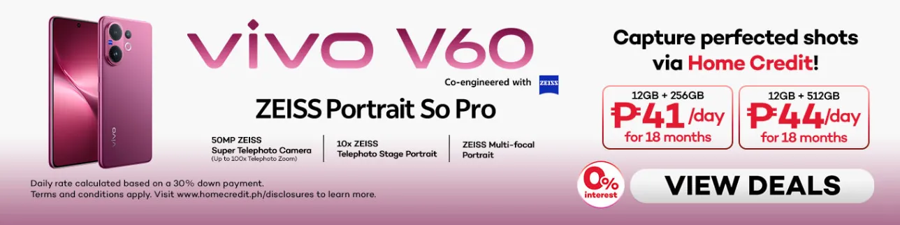 banner showing Vivo V60 Regular Sell