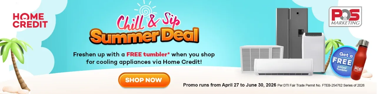 Banner showing summer deal at shoppingmall