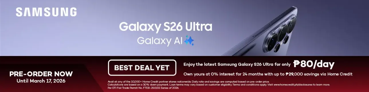 banner showing samsung galaxy s26 ultra pre order at shoppingmall