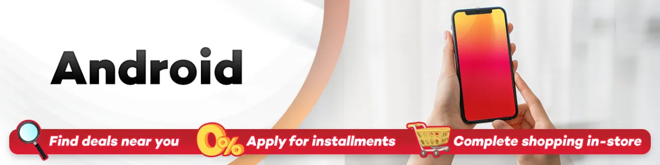 Banner showing sulit choice at shoppingmall