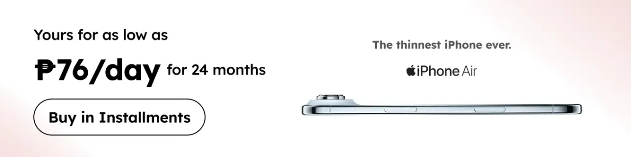Banner showing iPhone 17 Pre-Order Now