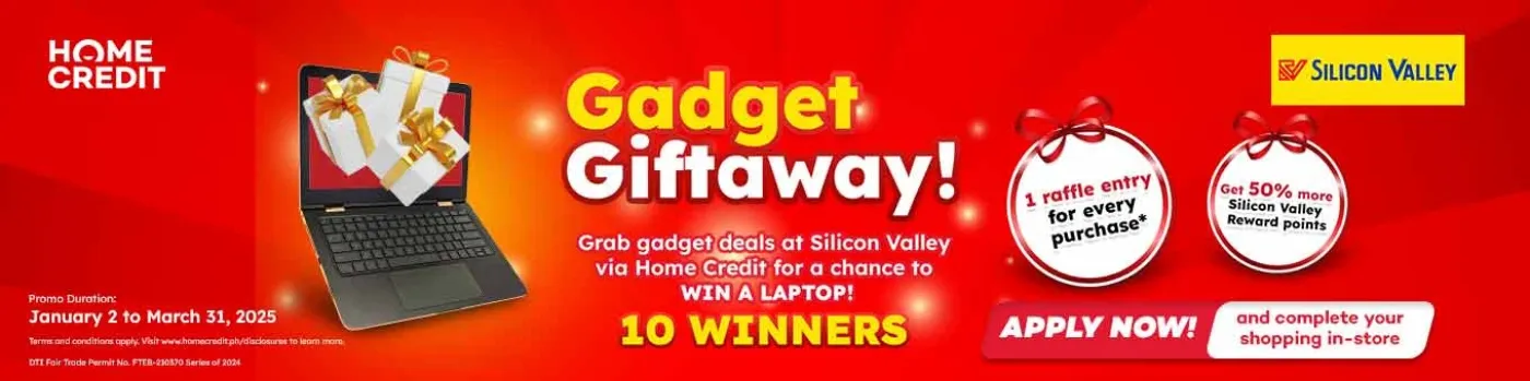 Silicon Valley Gadget Giftaway Raffle Promo at shoppingmall.