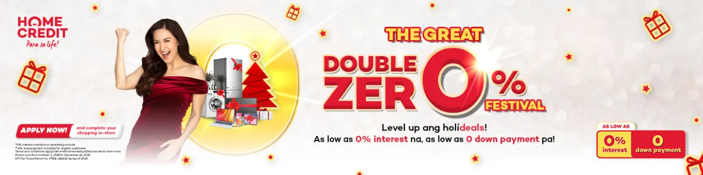 Banner showing Holiday Thematic Campaign Launch The Great Double Zero Festival