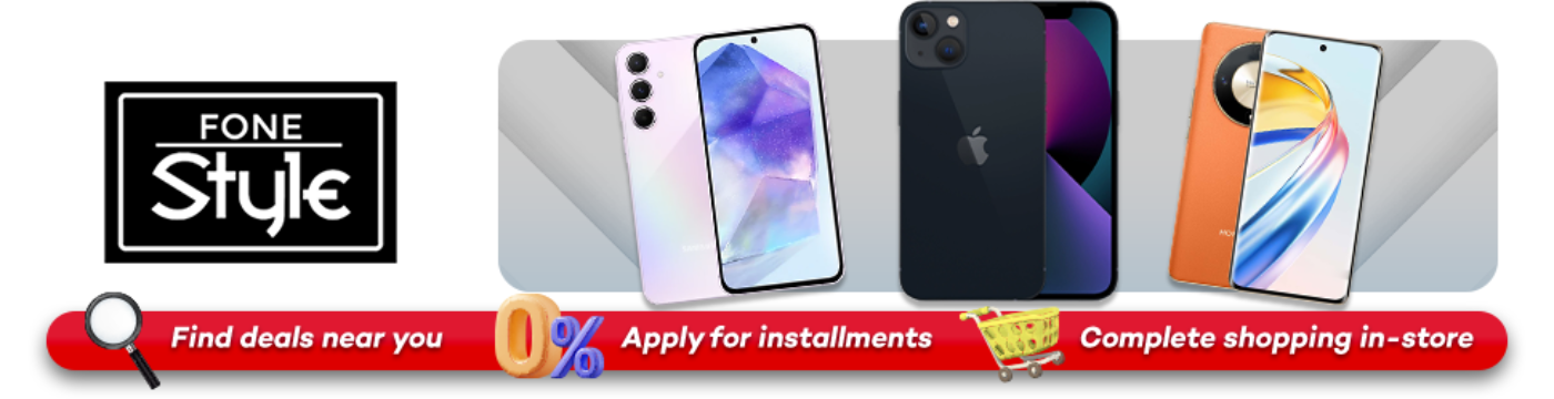 Banner showing FoneStyle DDD