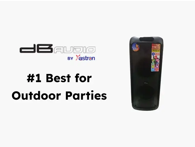 1. DB Audio Mobile Trolley Bluetooth Speaker 2000W Partybox 210  icon
