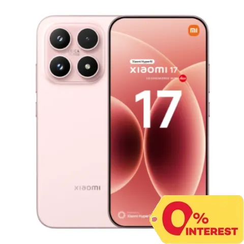 Xiaomi 17 512GB/12GB Alpine Pink Cellphone Mobile Phone