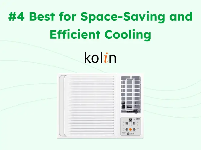 4. Kolin 1.0 HP Creo Series Inverter Window Type Air Conditioner icon