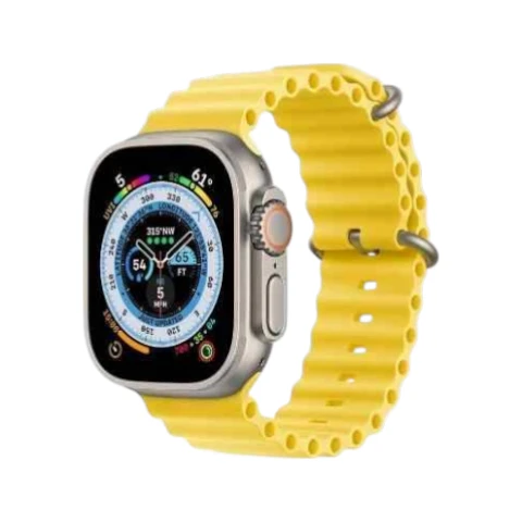 Apple Watch Ultra 49mm GPS + Cellular Titanium Case Yellow Ocean Band