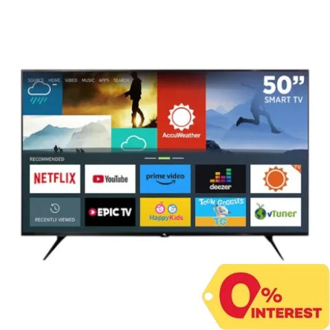 Xtreme 50in V Series UHD Ready Smart TV MF-5000V