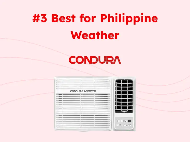 3. Condura 0.75HP Window Type Inverter Air Conditioner WCONH008EEVC2 icon