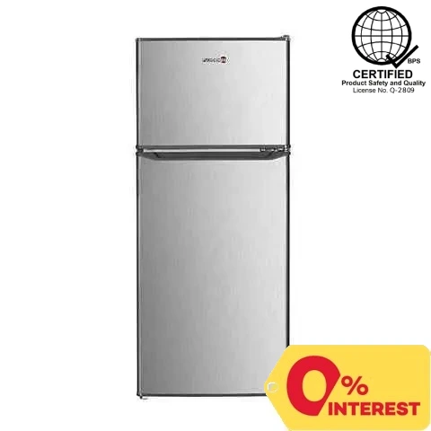 #02 Fujidenzo 4.5cu ft Two-Door Refrigerator RDD-50S
