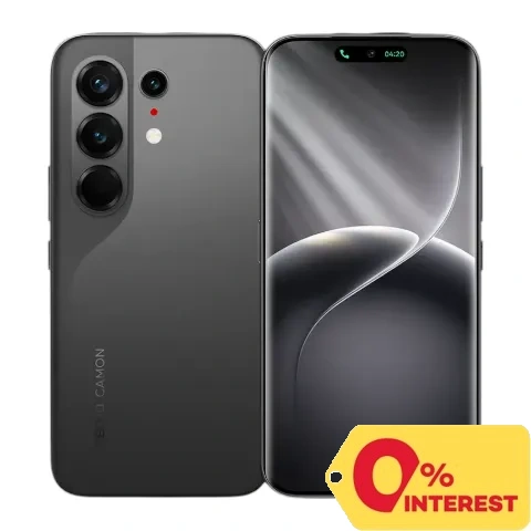 Tecno Mobile Camon 50 Ultra 5G 512GB/12GB Moonshadow Black Cellphone Mobile Phone